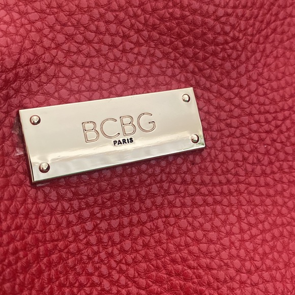 BCBG Paris Cherry Red Purse - Picture 2 of 8